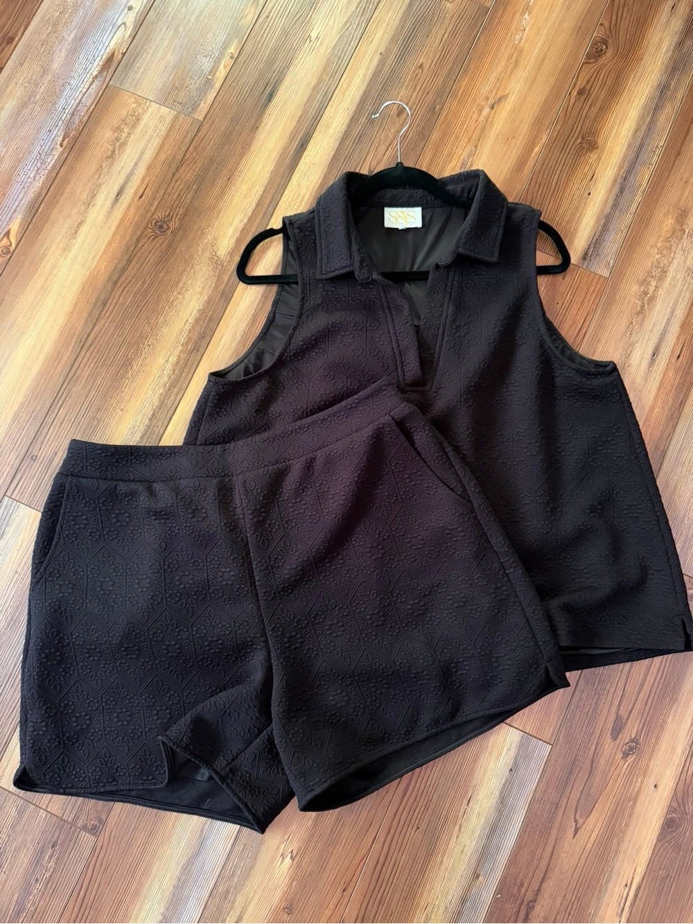 SSYS Black Textured Women’s Shorts - Classic Summer Staple